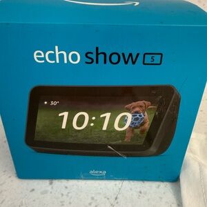 Amazon Echo Show 5 with Black Display